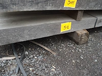 0,31 m³ eiken balken 80x150 - afbeelding 2 van  4