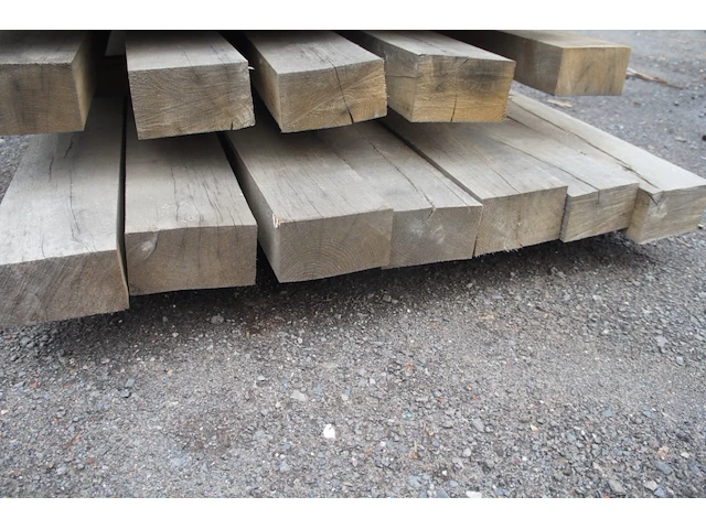 0,31 m³ eiken balken 80x150 - afbeelding 4 van  4