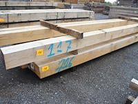 0,32 m³ eiken balken 150x150 - afbeelding 1 van  4