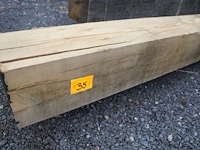 0,33 m³ eiken balk 200x250 - afbeelding 2 van  4