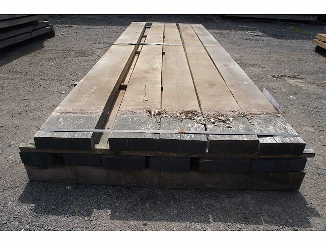 0,33 m³ eiken planken 54mm - afbeelding 3 van  4