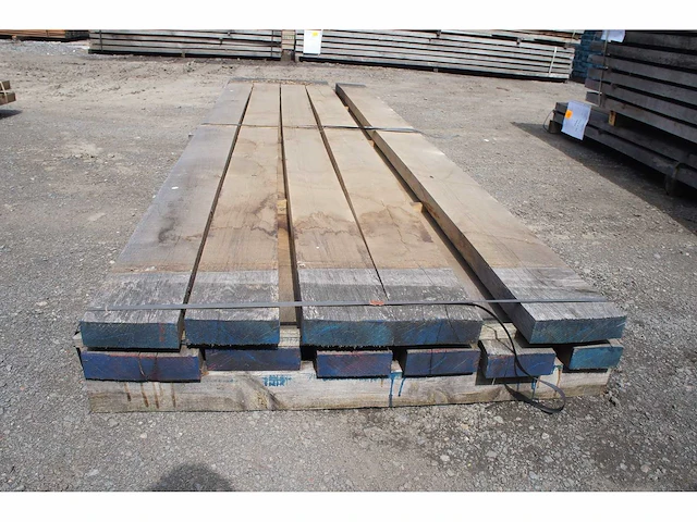 0,33 m³ eiken planken 54mm - afbeelding 4 van  4