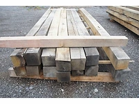 0,35 m³ eiken balken 100x100 - afbeelding 3 van  4