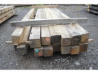 0,35 m³ eiken balken 100x100 - afbeelding 4 van  4
