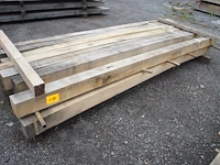 0,35 m³ eiken balken 100x100 - afbeelding 1 van  4