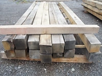 0,35 m³ eiken balken 100x100 - afbeelding 3 van  4