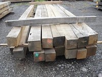 0,35 m³ eiken balken 100x100 - afbeelding 4 van  4