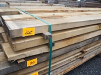 0,36 m³ industrieel eiken balken 50x200 - afbeelding 2 van  4