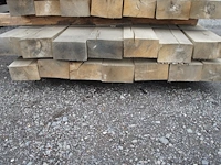 0,37 m³ eiken balken 80x150 - afbeelding 2 van  3