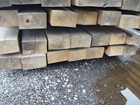0,37 m³ eiken balken 80x150 - afbeelding 3 van  3