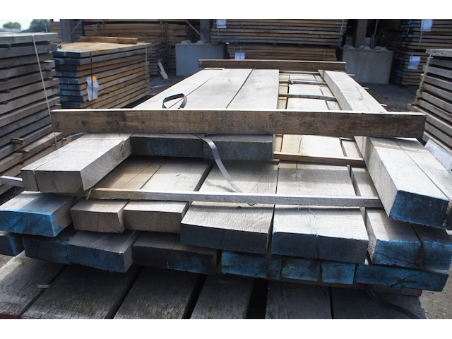 0,37 m³ eiken planken 54mm - afbeelding 3 van  4