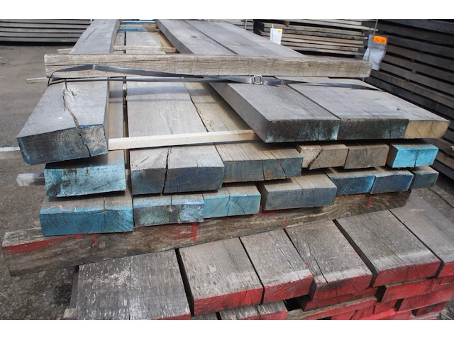 0,37 m³ eiken planken 54mm - afbeelding 4 van  4