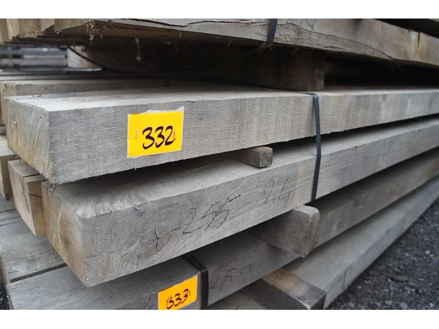 0,40 m³ eiken balken 80x150 - afbeelding 2 van  4
