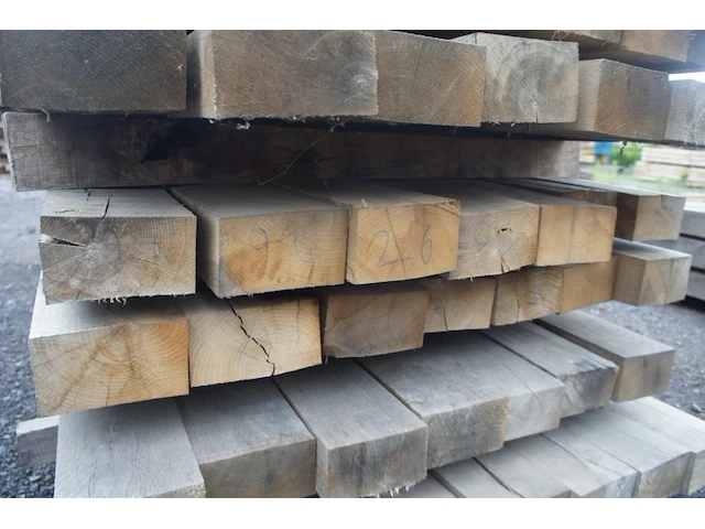 0,40 m³ eiken balken 80x150 - afbeelding 4 van  4