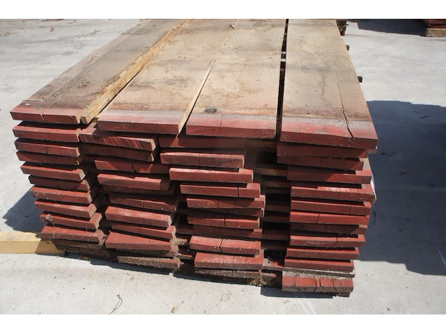 0,42 m³ eiken planken 30mm rustiek - afbeelding 3 van  4