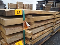 0,44 m³ industrieel eiken balken 50x200 - afbeelding 2 van  4