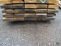 0,44 m³ industrieel eiken balken 50x200 - afbeelding 3 van  4