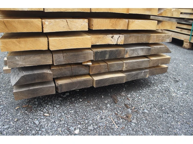 0,44 m³ industrieel eiken balken 50x200 - afbeelding 4 van  4