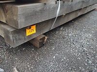 0,45 m³ eiken balken 100x100 - afbeelding 2 van  4