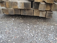 0,45 m³ eiken balken 100x100 - afbeelding 3 van  4