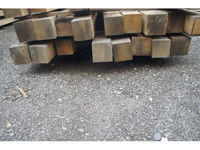 0,45 m³ eiken balken 100x100 - afbeelding 4 van  4