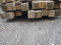 0,45 m³ eiken balken 100x100 - afbeelding 4 van  4