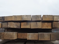 0,45 m³ eiken balken 80x150 - afbeelding 3 van  4