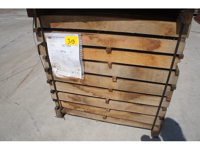 0,45 m³ eiken kepers 70x70mm - afbeelding 1 van  4