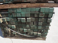 0,45 m³ eiken kepers 70x70mm - afbeelding 3 van  4