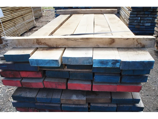 0,45 m³ eiken planken 54mm - afbeelding 3 van  4