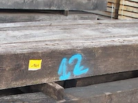 0,45 m³ oude eiken balken - afbeelding 1 van  4
