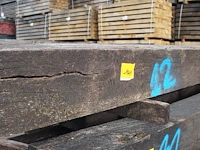 0,45 m³ oude eiken balken - afbeelding 2 van  4