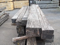 0,45 m³ oude eiken balken - afbeelding 3 van  4