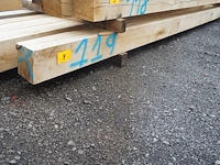0,47 m³ eiken balken 150x150 - afbeelding 1 van  3