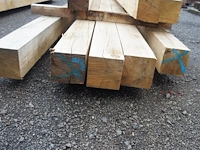 0,47 m³ eiken balken 150x150 - afbeelding 2 van  3