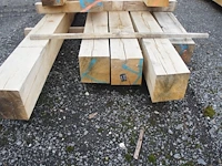 0,47 m³ eiken balken 150x150 - afbeelding 3 van  3