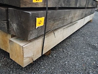 0,47 m³ eiken balken 150x150 - afbeelding 2 van  4