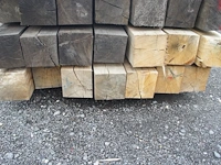 0,47 m³ eiken balken 150x150 - afbeelding 4 van  4