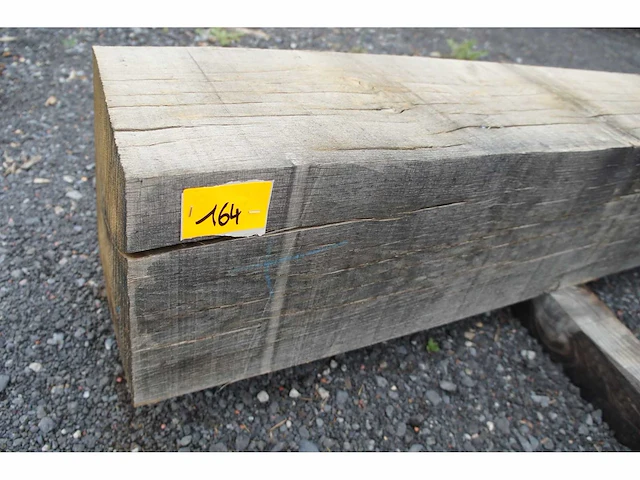 0,48 m³ eiken balk 300x300 - afbeelding 2 van  5
