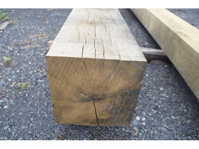 0,48 m³ eiken balk 300x300 - afbeelding 3 van  5