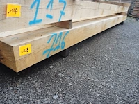 0,49 m³ eiken balken 150x150 - afbeelding 1 van  3