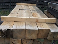 0,50 m³ eiken balken 200x200 - afbeelding 4 van  5