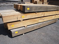 0,50 m³ eiken balken 200x200 - afbeelding 1 van  5