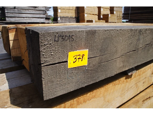 0,50 m³ eiken balken 200x200 - afbeelding 3 van  5