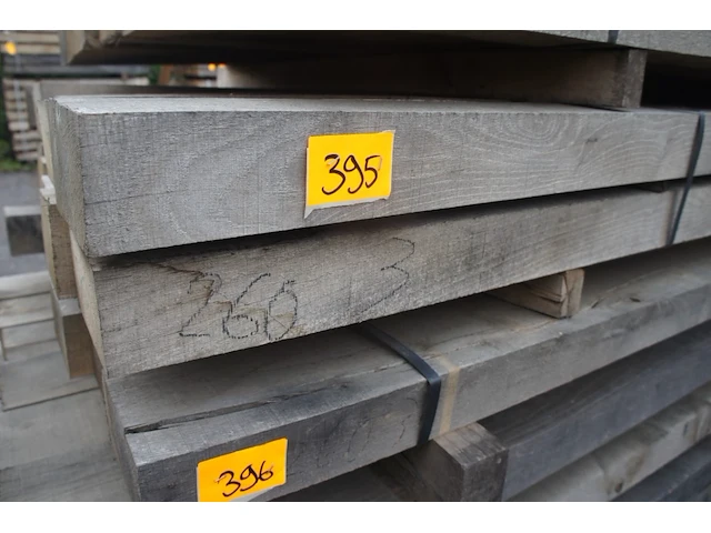 0,50 m³ eiken balken 80x150 - afbeelding 2 van  4