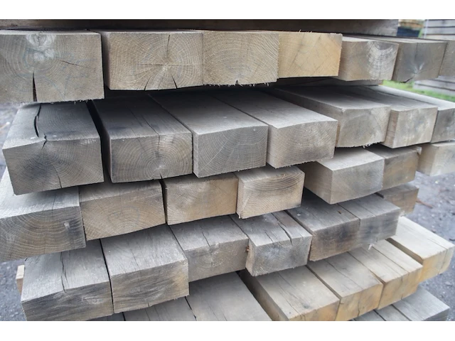 0,50 m³ eiken balken 80x150 - afbeelding 4 van  4