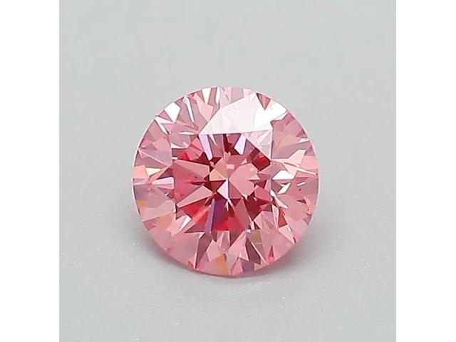 0.50ct fancy vivid pink vs2 with igi certificate - afbeelding 1 van  4