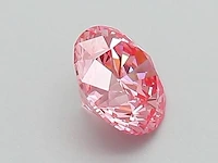 0.50ct fancy vivid pink vs2 with igi certificate - afbeelding 2 van  4