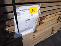 0,54 m³ eiken planken 30mm rustiek - afbeelding 2 van  4