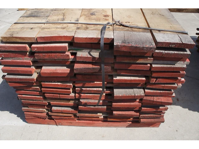 0,54 m³ eiken planken 30mm rustiek - afbeelding 3 van  4